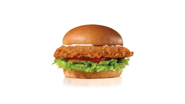 Order The Big Chicken Fillet Sandwich food online from Carl Jr. store, South San Francisco on bringmethat.com