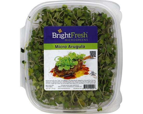 Order Bright Fresh · Micro Arugula (1.8 oz) food online from Safeway store, Gilroy on bringmethat.com