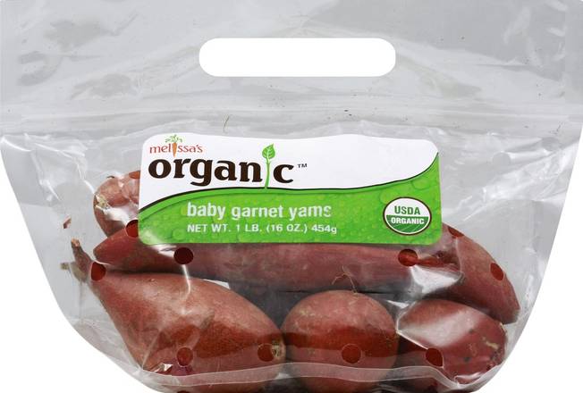 Order Melissa's · Organic Baby Garnet Yams (1 lb) food online from ACME Markets store, Middletown on bringmethat.com