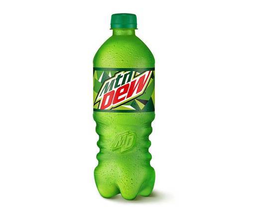 Order Mtn Dew - 20oz Bottle  food online from Abby's Legendary Pizza store, East Wenatchee on bringmethat.com