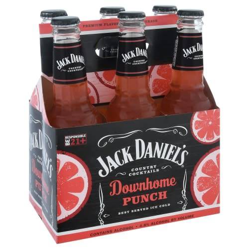 Order Jack Daniel's · Downhome Punch Country Cocktails (6 x 10 fl oz) bottles  food online from D & B Liquor store, Olmos Park on bringmethat.com