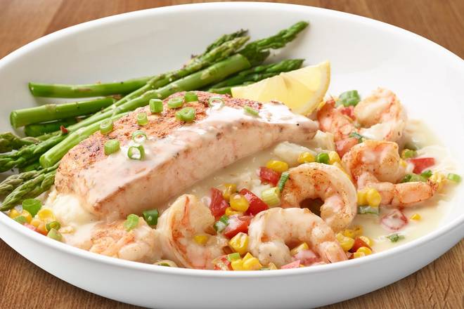 Order New! Chipotle Salmon & Shrimp food online from Silver diner - springfield, va store, Springfield on bringmethat.com