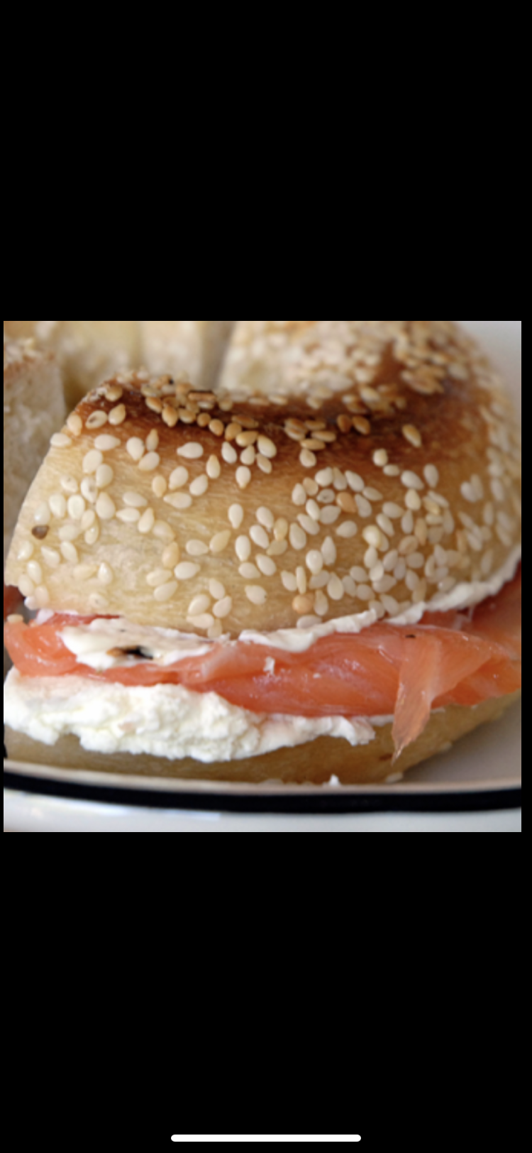 Order Bagel with Nova Lox Cream Cheese spread food online from The Bagel Factory store, Pittsburgh on bringmethat.com