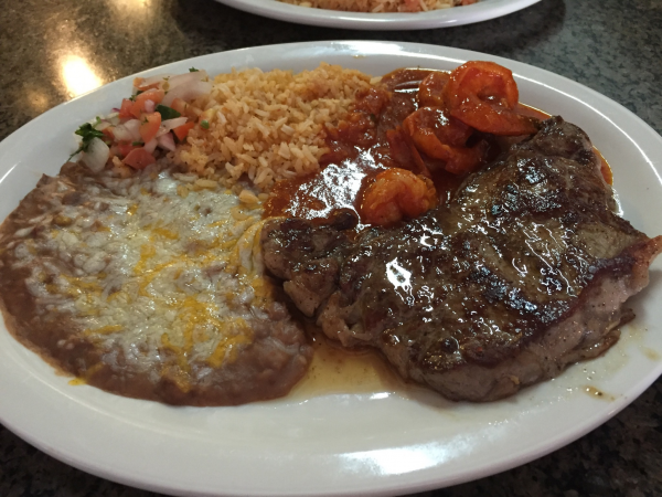 Order New York Steak food online from Lino's Mexican Cuisine store, Bakersfield on bringmethat.com