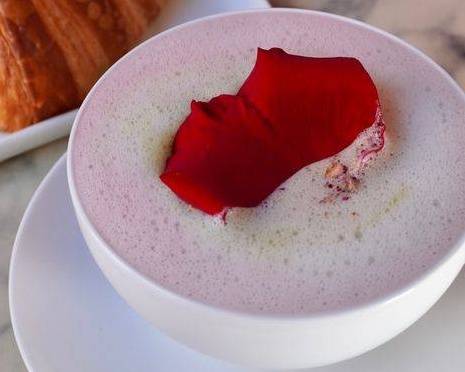 Order Hot Matcha Rose  food online from Cafe Sheera Beverly Hills store, Beverly Hills on bringmethat.com