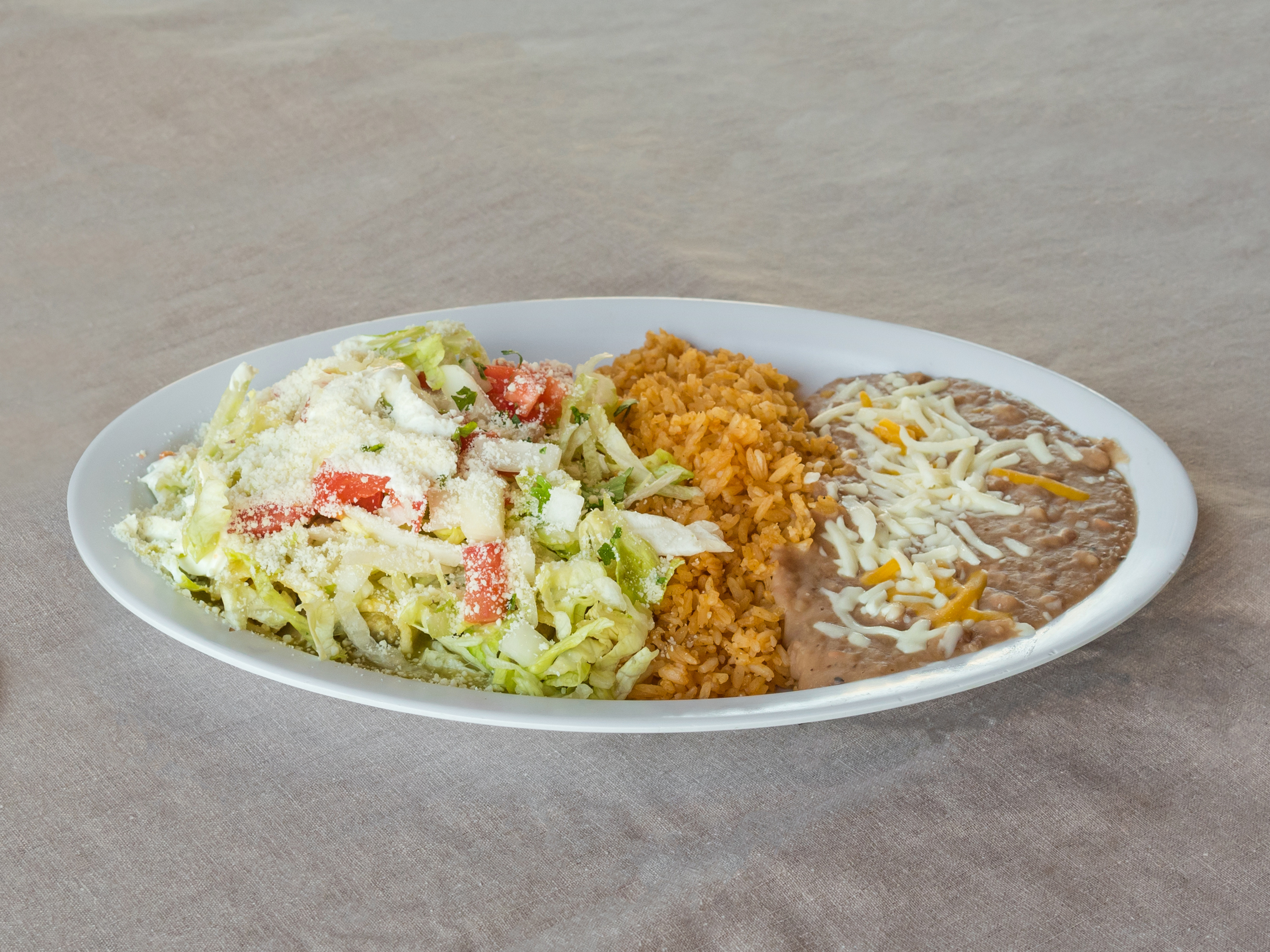 Order 3 Chicken Enchilada's Combo food online from Mamis Mexican Grill store, Eugene on bringmethat.com