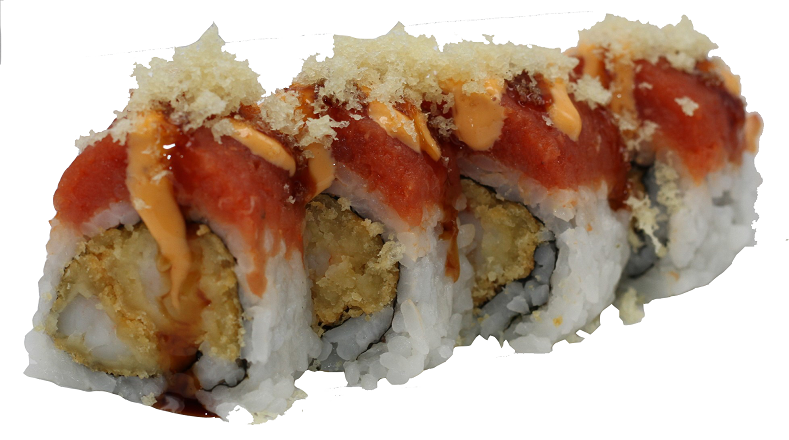 Order Volcano Roll ( 4 pc ) food online from Oishii Sushi store, Springfield on bringmethat.com