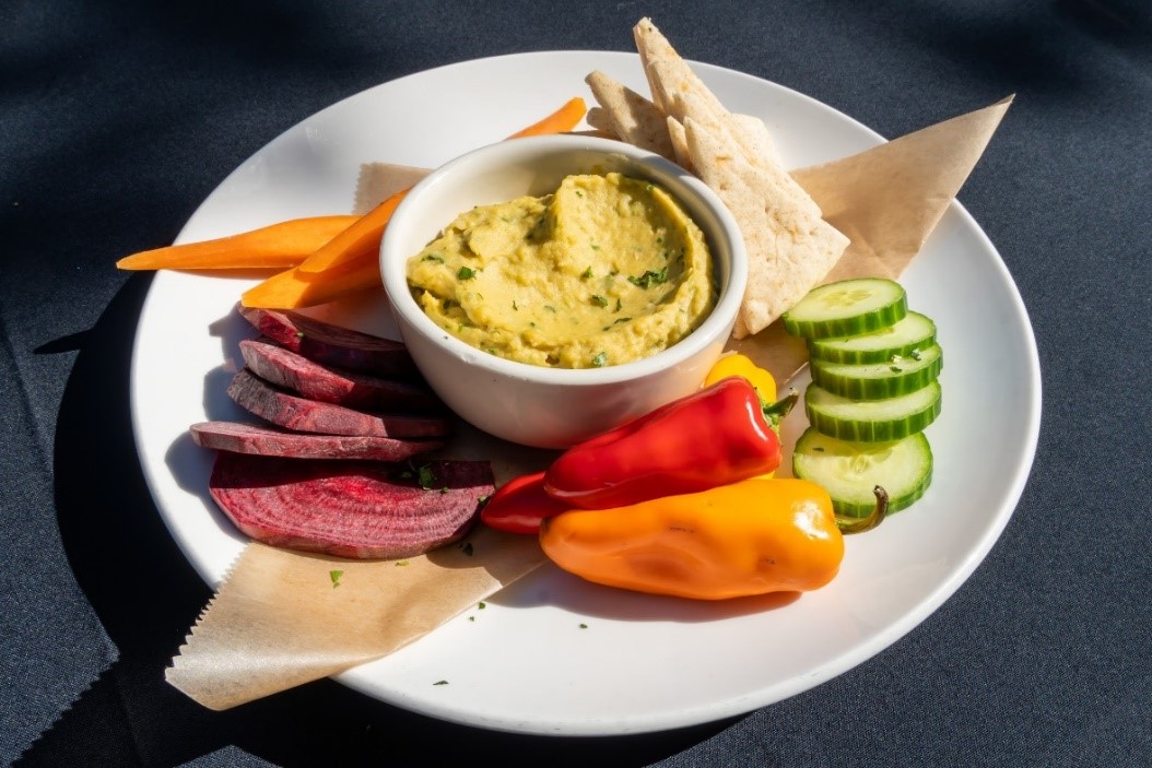 Order Zesty Garlic Hummus food online from Upland Fountains Square store, Indianapolis on bringmethat.com