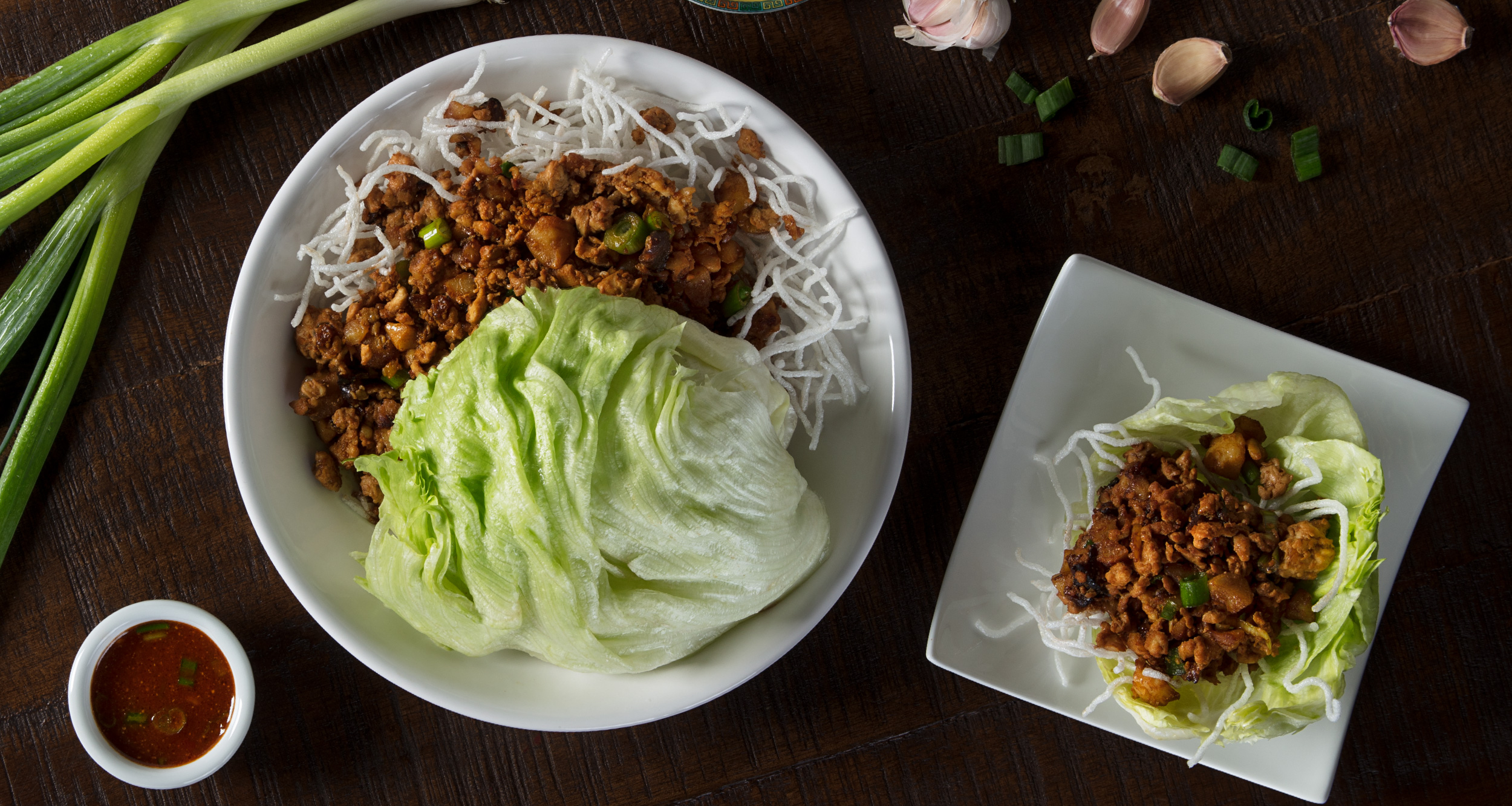 Order Chang's Lettuce Wraps food online from Lalibela Ethiopian Restaurant store, Washington on bringmethat.com