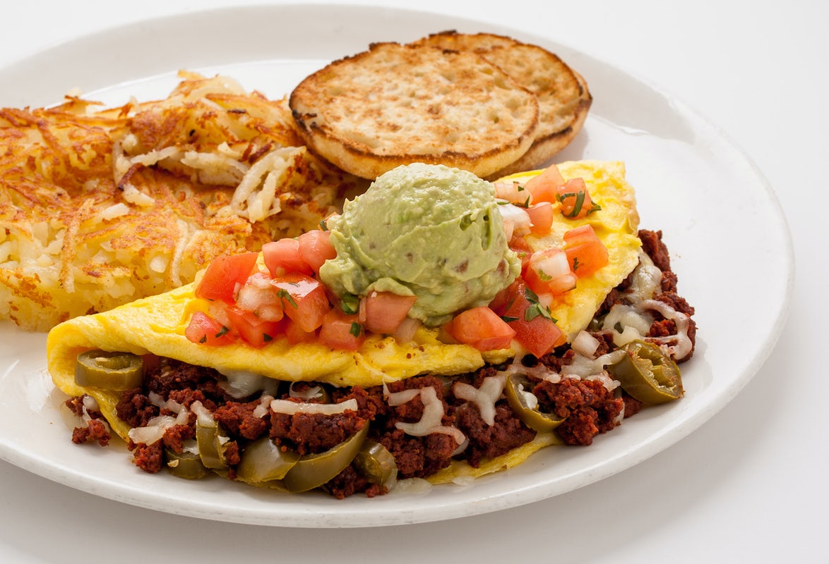 Order El Fuego Omelet food online from Broken Yolk Cafe store, Costa Mesa on bringmethat.com