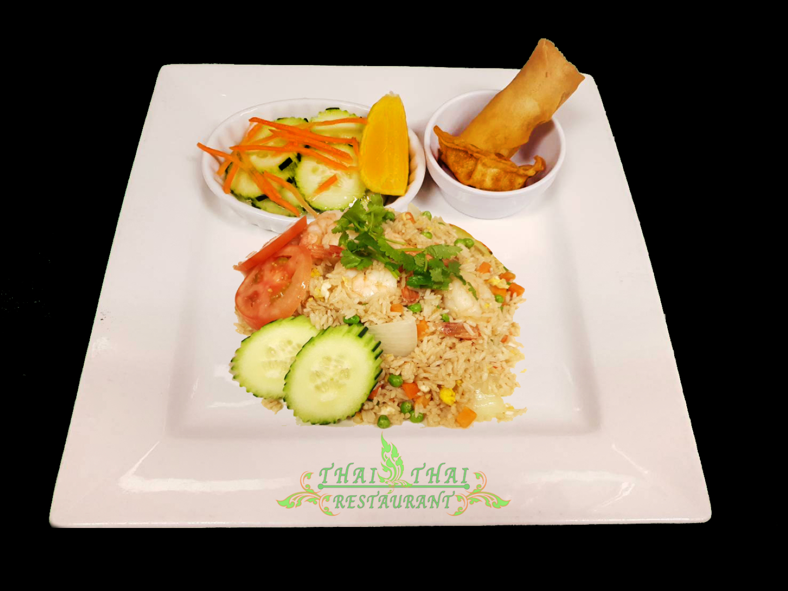 Order L4. Thai Fried Rice food online from Thai Thai Restaurant store, Fallbrook on bringmethat.com