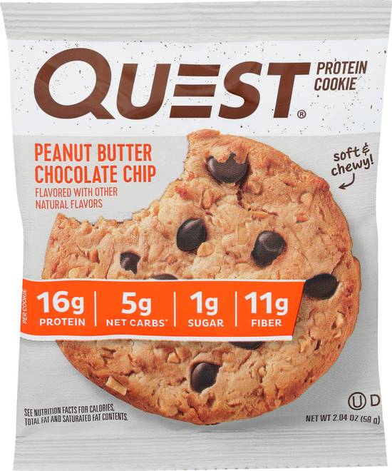 Order Quest Cookie Peanut Butter food online from Exxon Food Mart store, Port Huron on bringmethat.com