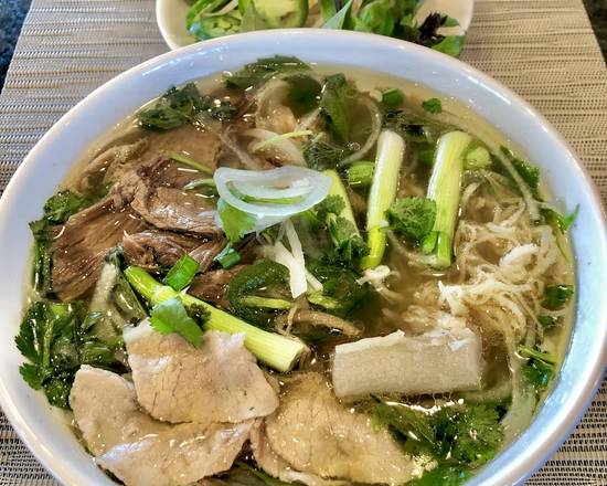 Order P19. Pho Combo Special  (Phở Đặc Biệt) food online from Pho Saigon Garden store, Dublin on bringmethat.com