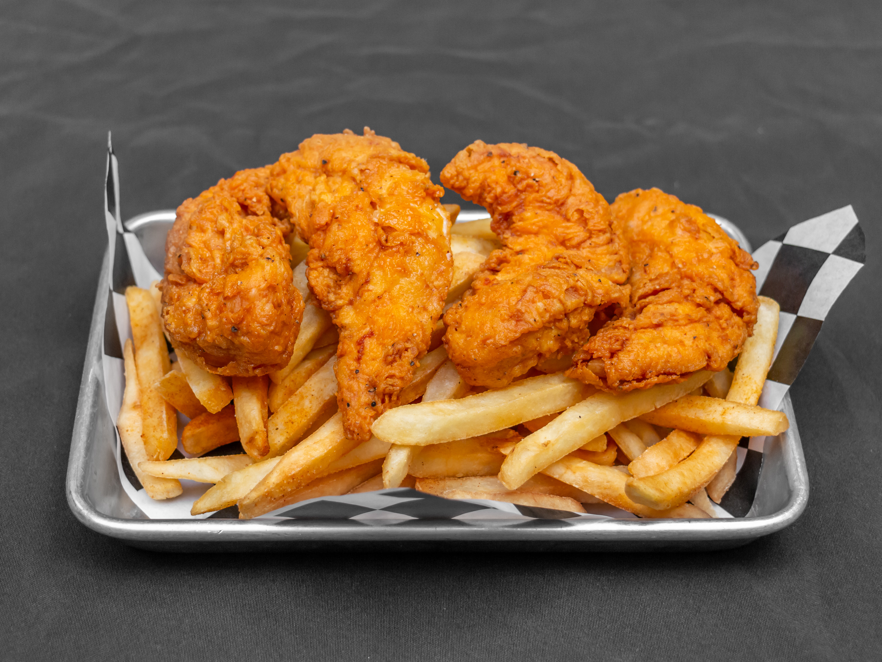 Order Homemade Chicken Tenders with Fries food online from The Workz store, Lancaster on bringmethat.com