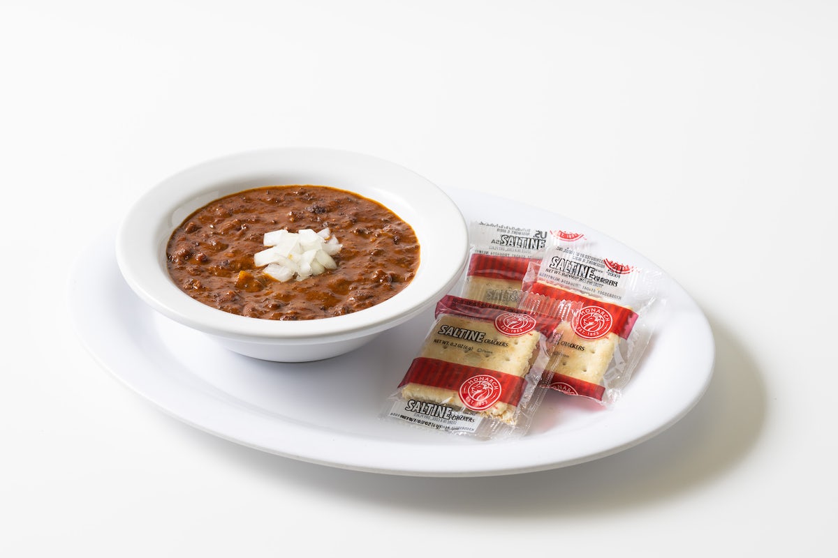 Order Bowl of Chili food online from Nation's Giant Hamburgers store, San Leandro on bringmethat.com