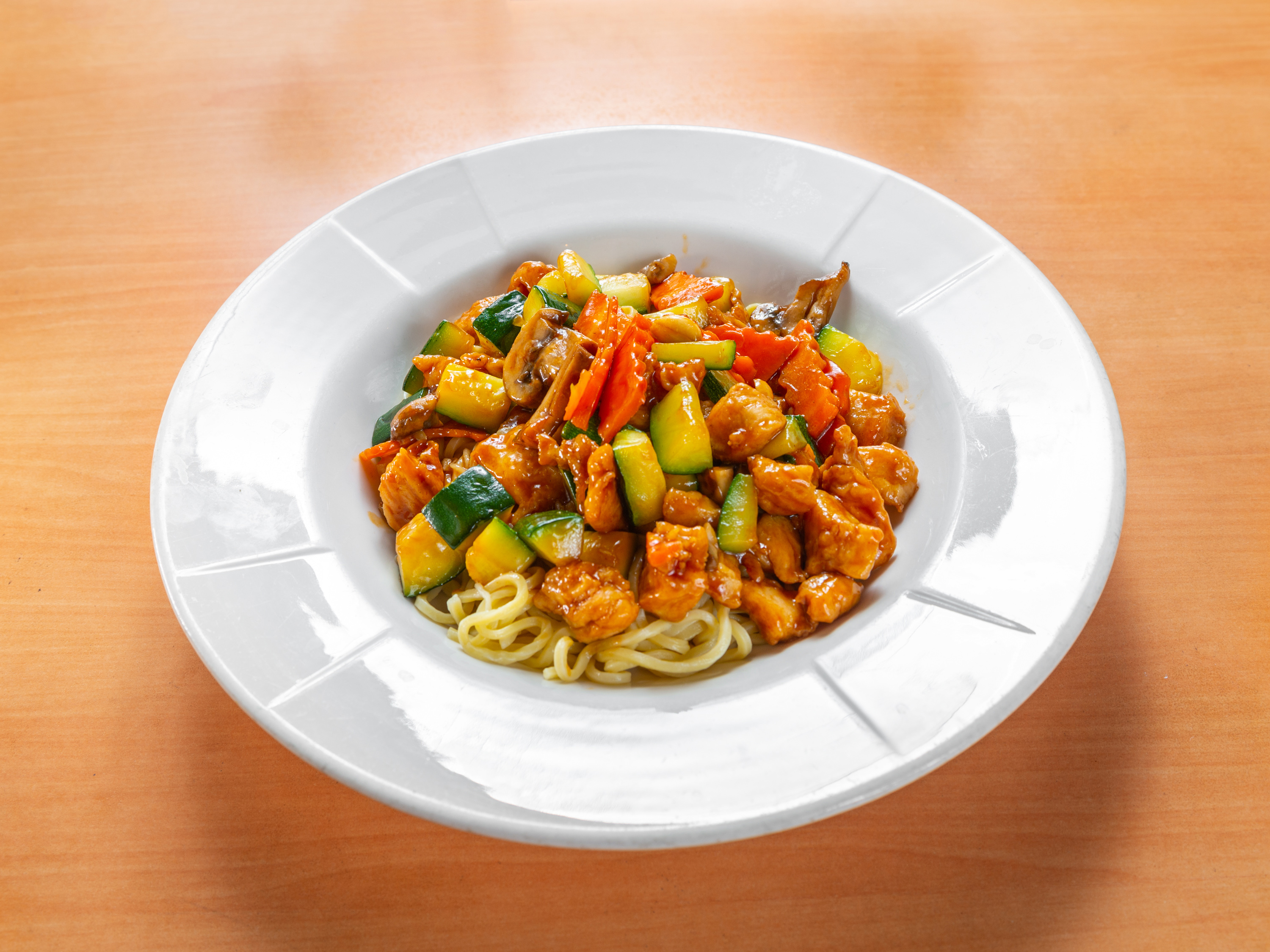 Order Kung Pao Noodles food online from Blue Pacific Sushi Grill store, Lancaster on bringmethat.com