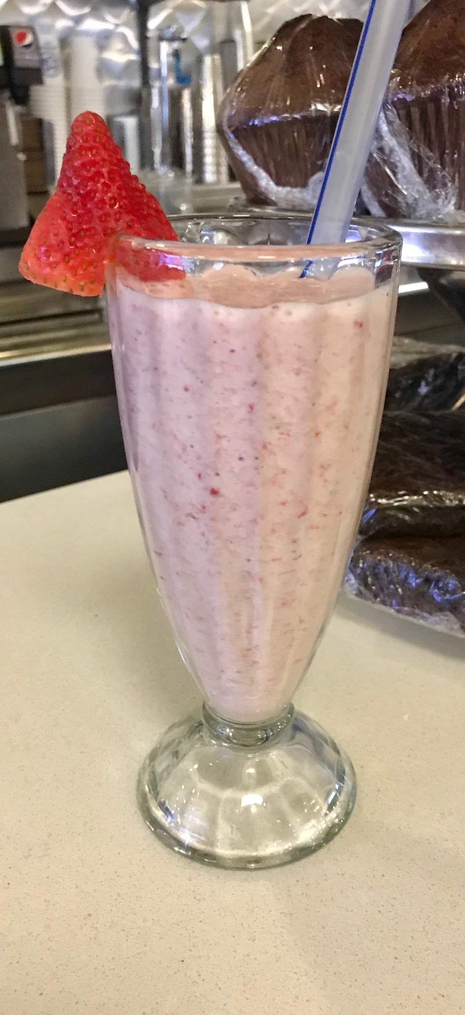 Order Low-Fat Fruit Smoothie food online from Ej's luncheonette store, New York on bringmethat.com