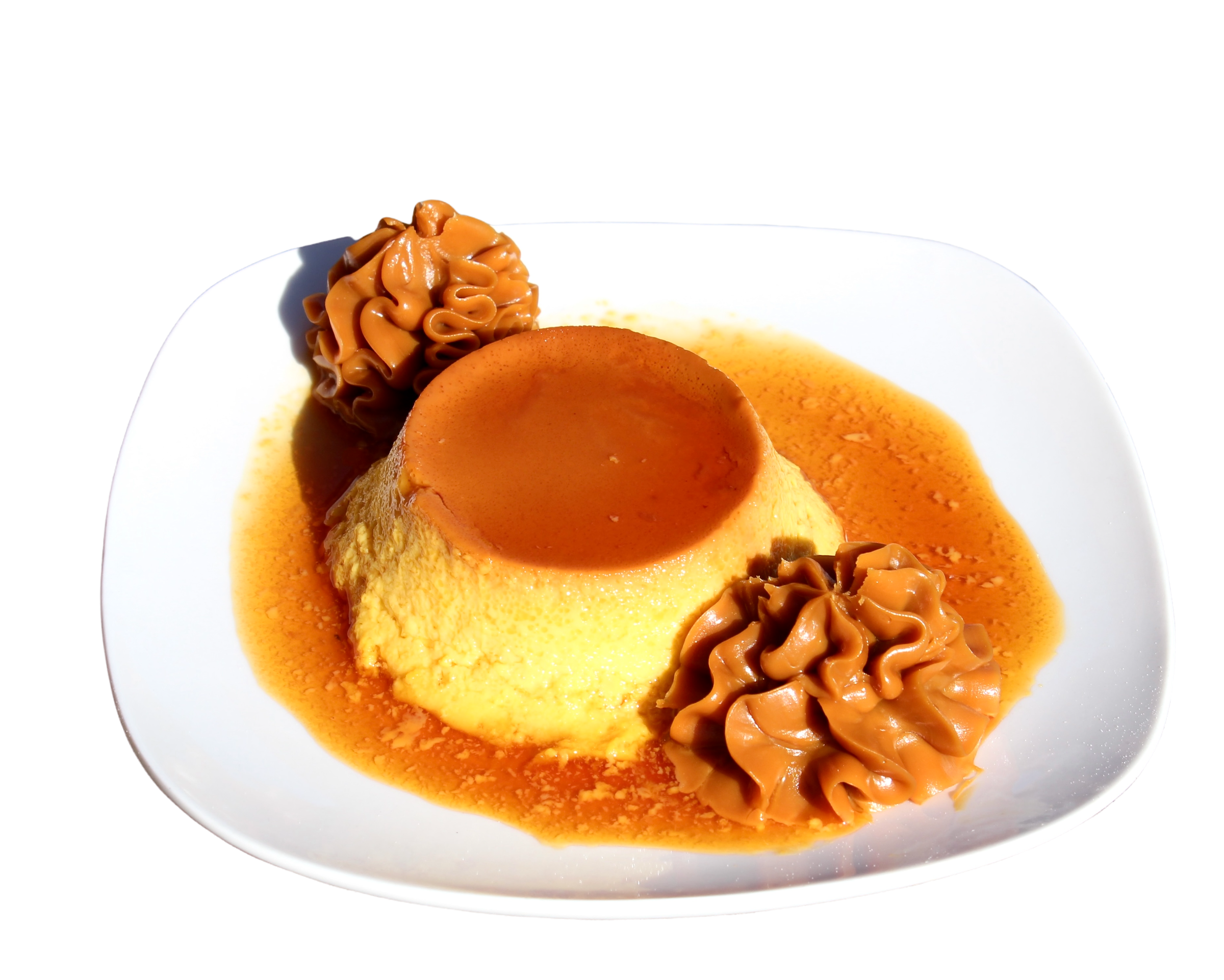 Order FLAN food online from Sabores del Plata store, Norcross on bringmethat.com