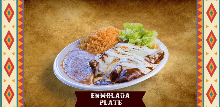 Order Enmoladas Plate food online from El Venado store, Laredo on bringmethat.com