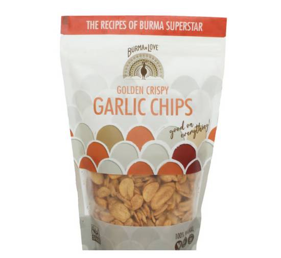 Order Golden Crispy Garlic Chips food online from Burma Superstar store, Oakland on bringmethat.com