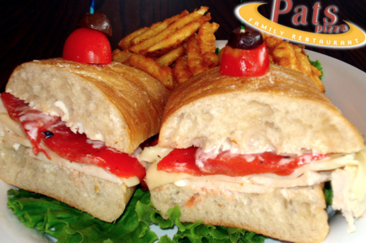 Order Rustic Rancher's Chicken Sandwich food online from Pat Pizza Family Restaurant store, Wilmington on bringmethat.com
