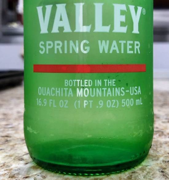 Order SMALL Mountain Valley Water Spring food online from La Scala store, Beverly Hills on bringmethat.com