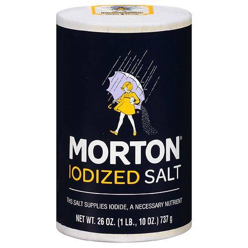 Order Morton Iodized Table Salt - 26.0 OZ food online from Walgreens store, New Orleans on bringmethat.com