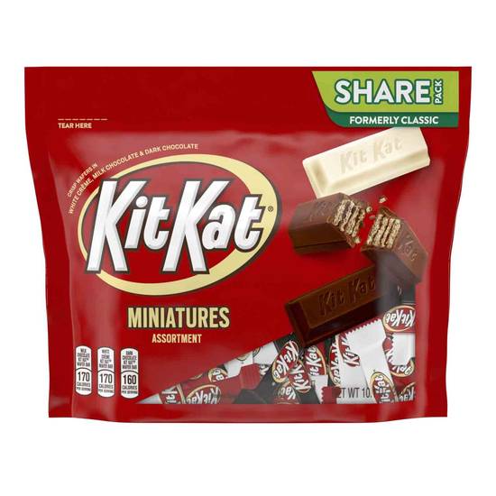 Order Kit Kat Miniatures Wafer Bar Candy Assortment (10.1 oz) food online from Rite Aid store, Yamhill County on bringmethat.com