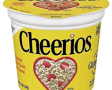 Order Cheerios Toasted Whole Grain Oat Cereal 1.3oz food online from Pacific Liquor Market store, Bell Gardens on bringmethat.com