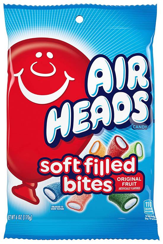 Order Airheads Soft Filled Bites food online from Deerings Market store, Traverse City on bringmethat.com