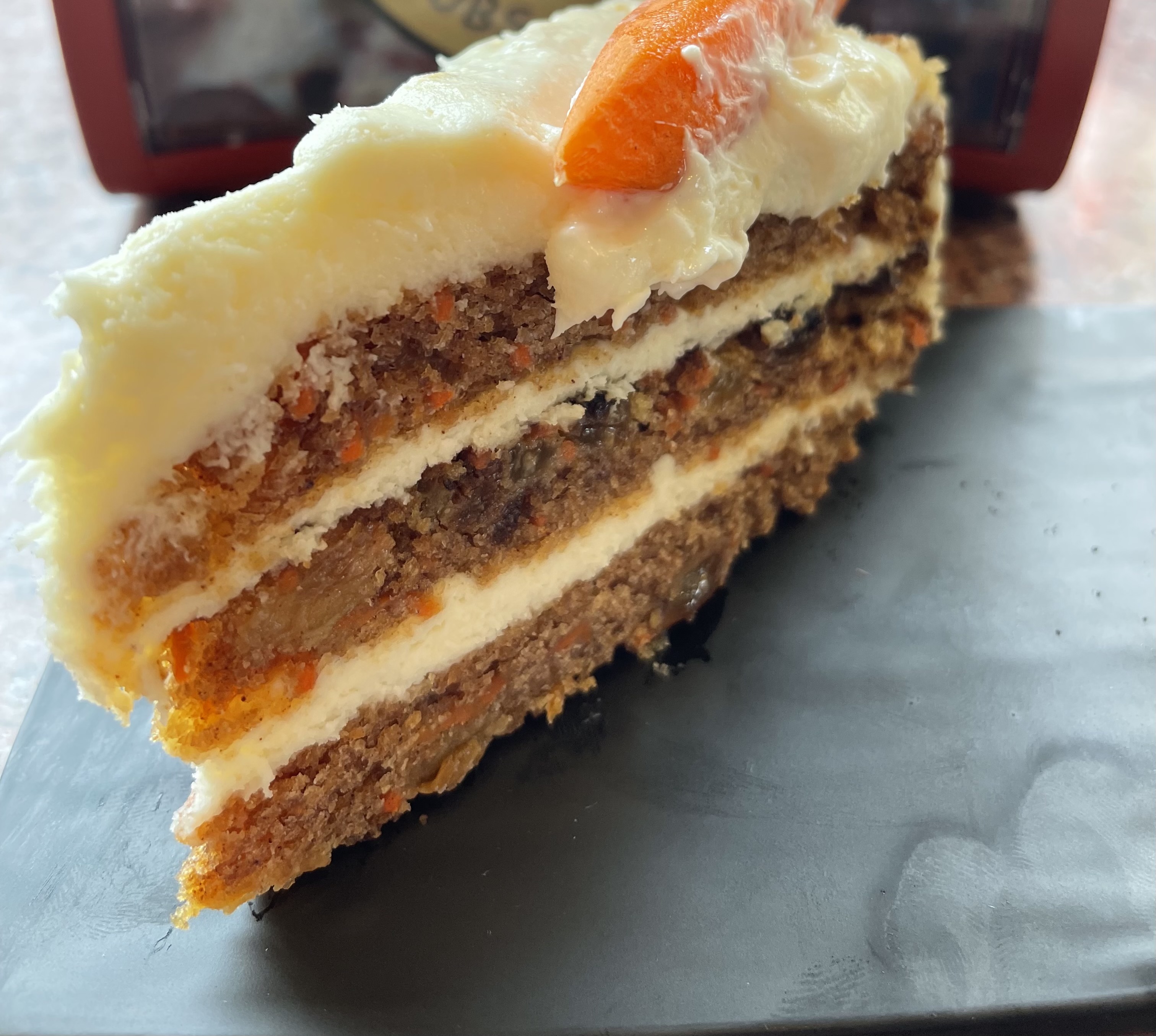 Order Carrot Cake food online from Two Cousins Pizza and Italian Restaurant store, Lancaster on bringmethat.com