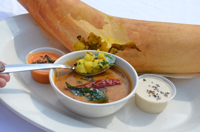 Order D3 Masala Dosa food online from Indian Hut store, Trooper on bringmethat.com