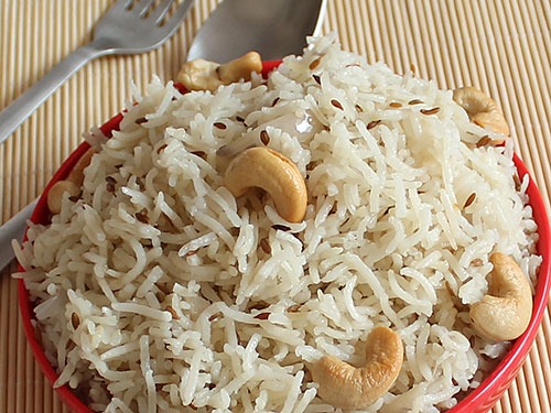 Order Jeera Rice food online from Swad Indian and Nepalese Cousine store, Fort Worth on bringmethat.com
