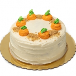 Order 7" Carrot Cake           food online from Tiffany's Bakery store, Philadelphia on bringmethat.com