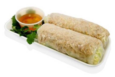 Order Veggie Spring Roll [2pcs] food online from Lee Sandwiches store, Hawaiian Gardens on bringmethat.com