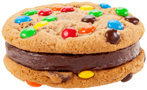 Order Double Doozie with Fudge Icing and M&M's Chocolate Candies food online from American Deli on Broad St. store, Athens on bringmethat.com