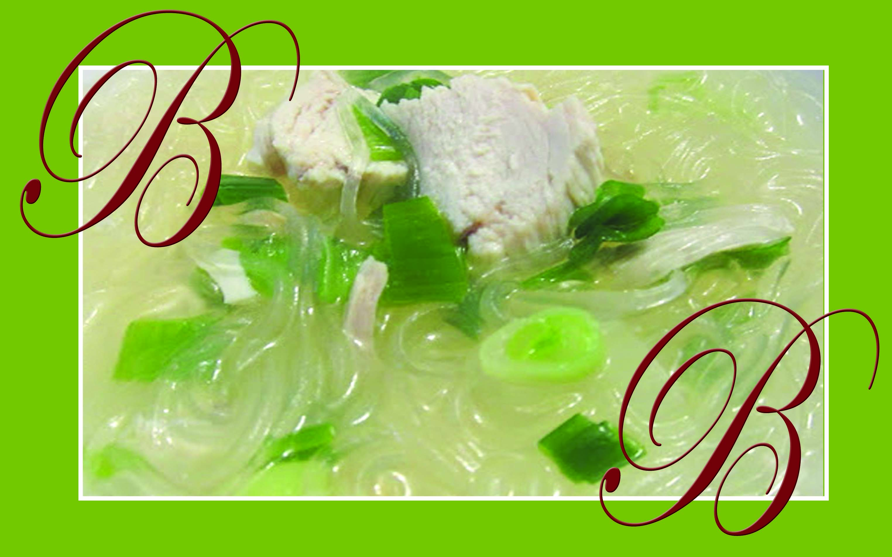 Order Chicken Sotanghon Soup food online from Bamboo Bistro store, Los Angeles on bringmethat.com
