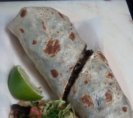 Order Carne Asada Burrito food online from Taqueria Durango Restaurant store, Blue Island on bringmethat.com