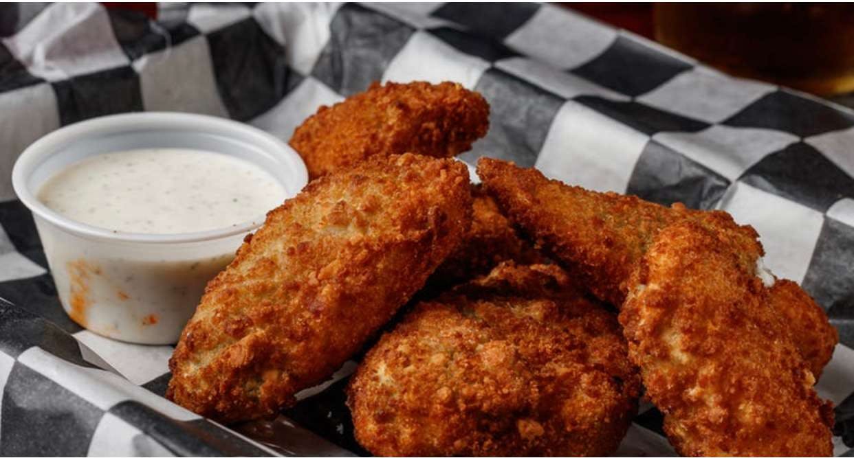 Order Stuffed Jalapenos - 6 Pieces food online from Wings Pizza N Things store, Temple on bringmethat.com
