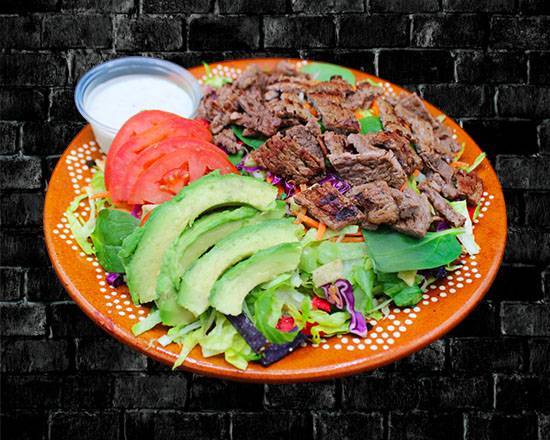 Order Steak Salad food online from RIVAS MEXICAN GRILL store, Fort Mohave on bringmethat.com