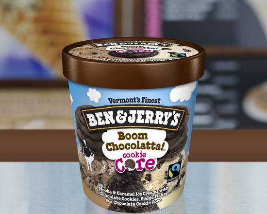 Order Boom Chocolatta™ Cookie Core food online from Ben & Jerry's store, Highland Village on bringmethat.com