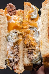 Order Atomic Patty Melt food online from Po Boys & Pickles store, Portland on bringmethat.com