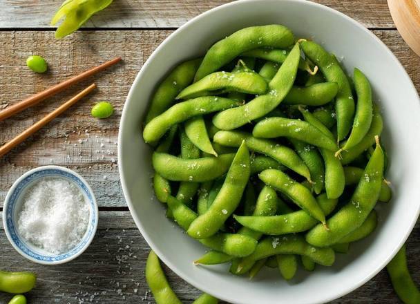 Order Edamame food online from First Jade Chinese Restaurant store, Long Beach on bringmethat.com