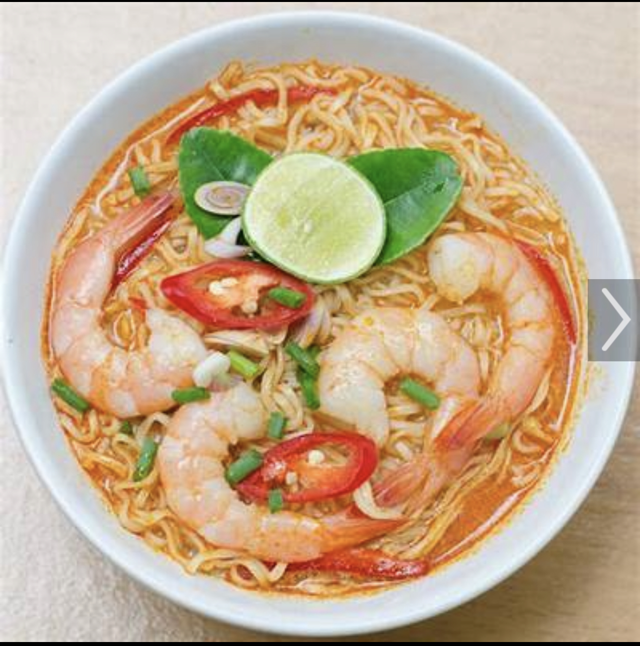 Order Spicy Tom Yum Noodle Soup (GF) food online from Luck thai store, Brooklyn on bringmethat.com