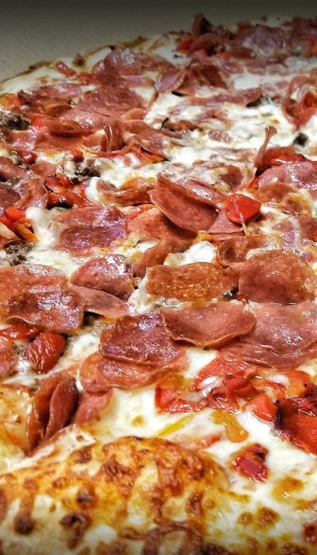 Order Meat Lover's Pizza - Small 14'' food online from Napoli Pizza store, Henderson on bringmethat.com