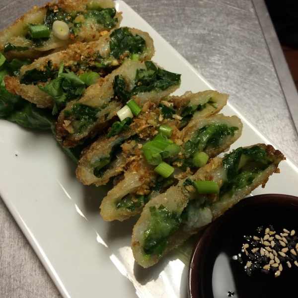 Order Veggie Dumpling food online from Thai Tea Asian Fusion Cafe  store, Irving on bringmethat.com
