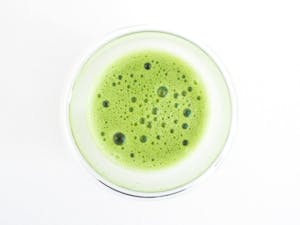 Order Matcha Latte Hot - 12oz food online from Daylight Donuts Op store, Overland Park on bringmethat.com