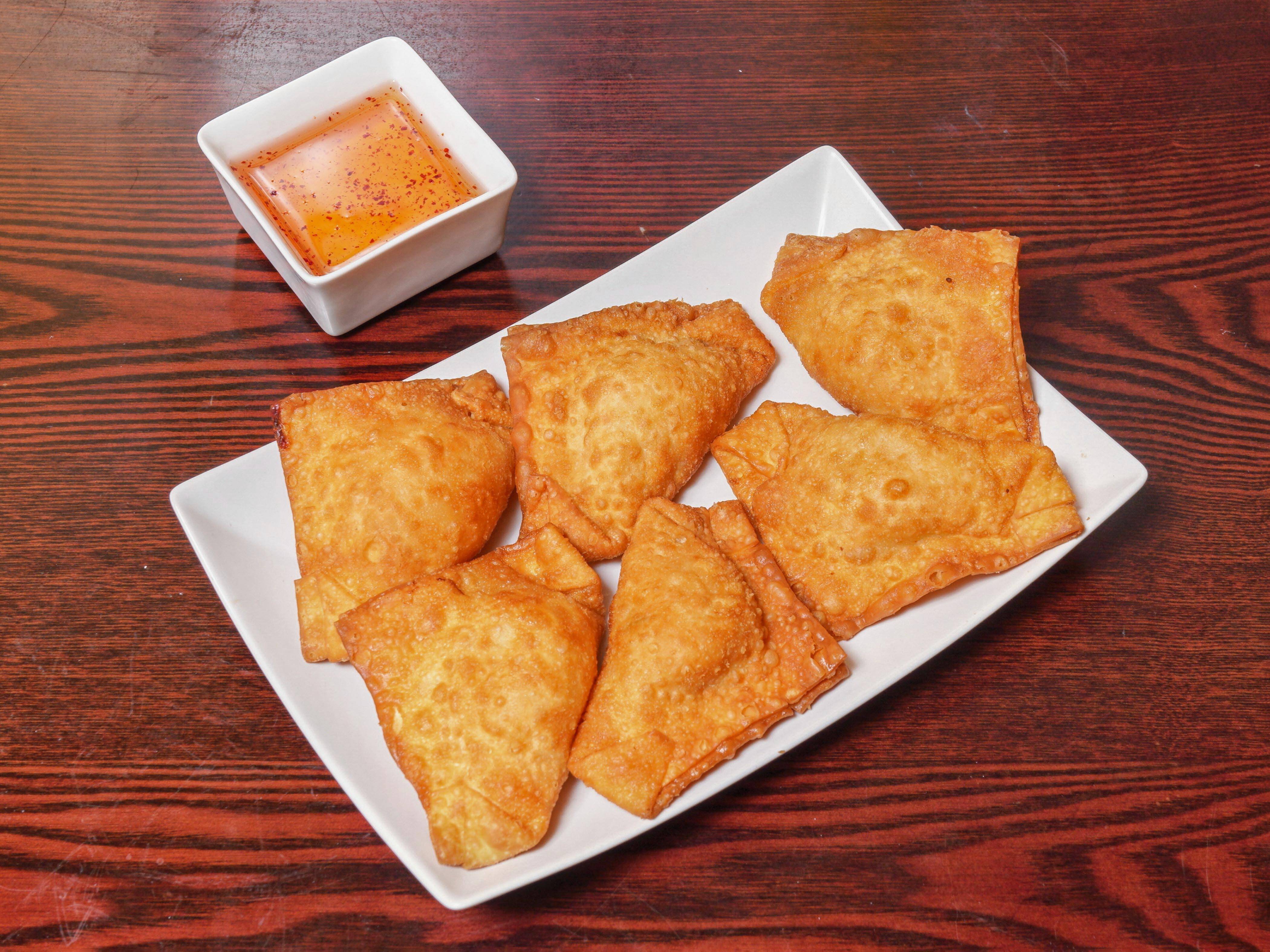 Order 05. Crab Rangoon food online from Lee's Garden store, Chicago on bringmethat.com
