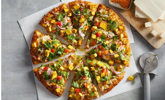 Order Chilli Paneer Pizza food online from Curry Pizza House store, Dublin on bringmethat.com