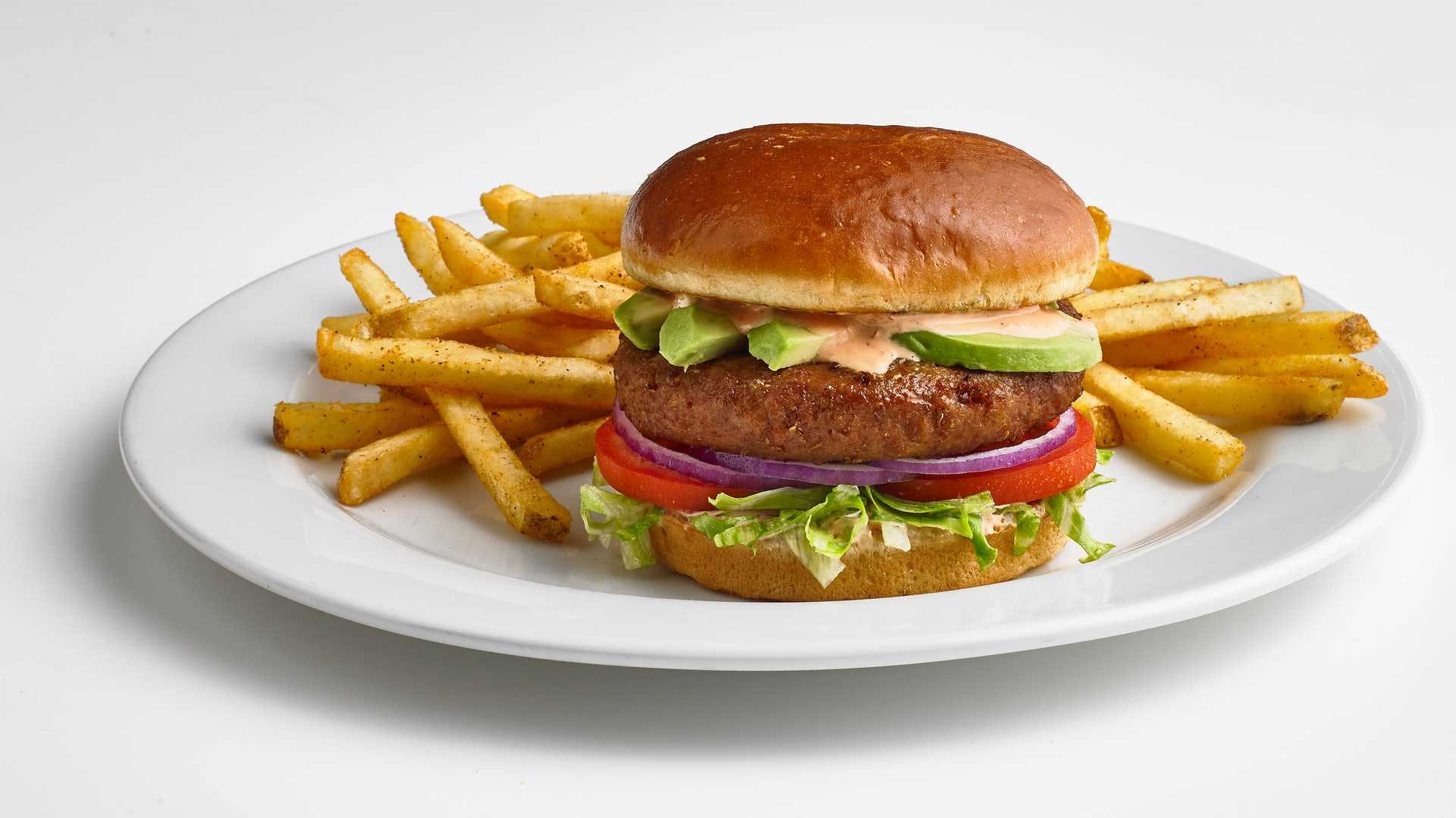 Order Beyond Burger® - Burgers food online from Boston Restaurant & Sports Bar store, Citrus Heights on bringmethat.com